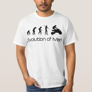 Évolution du T-shirt des hommes tous terrains de