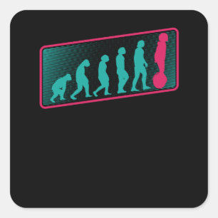 Evolution E Einrad EUC Monorad Quadratischer Aufkleber