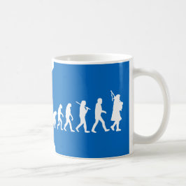 Evolution einer Scotsman-Tasse Kaffeetasse