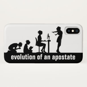 "Evolution eines Apostaates" iPhone X Hülle