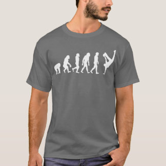Evolution eines Breakdancers Funny Dancing gift T-Shirt
