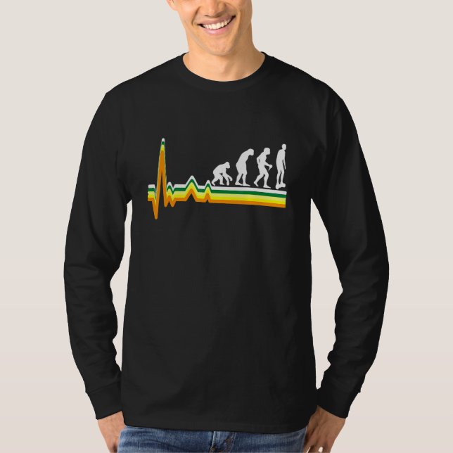 Evolution eines Elektro-Rollhoverboards T-Shirt (Vorderseite)