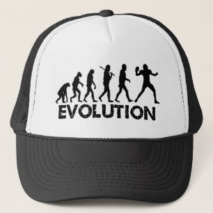 Evolution eines Fußball-Spielers! Truckerkappe