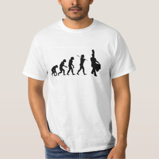 Evolution eines Schlinge-Schlagzeugers T-Shirt