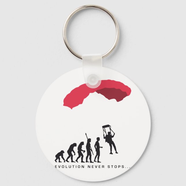 Evolution Fallschirm Schlüsselanhänger (Vorderseite)
