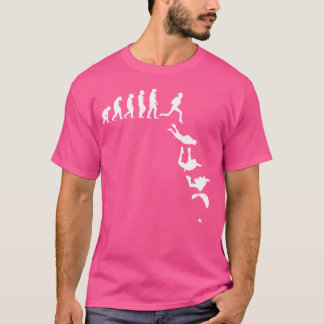 Evolution Fallschirm Skydiver Extreme Sport Skydiv T-Shirt
