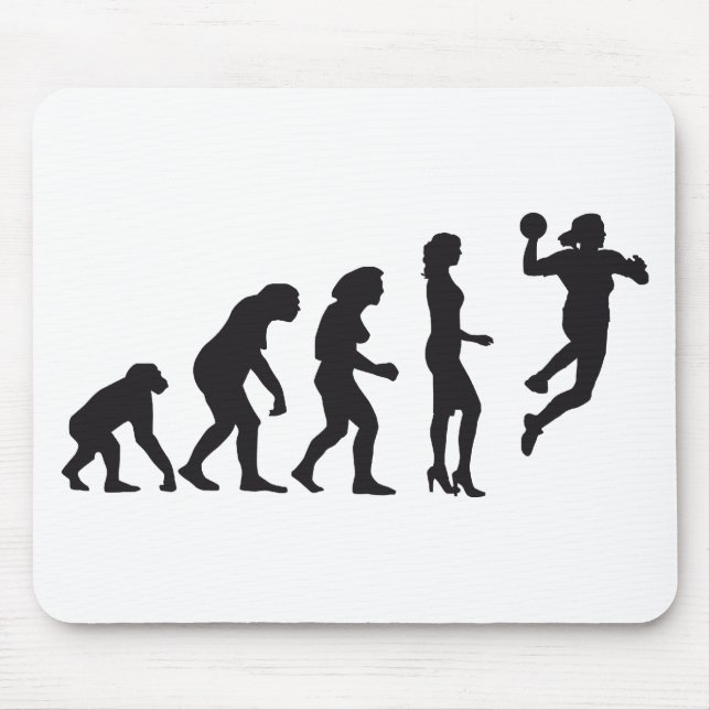 evolution female handball mousepad (Vorne)