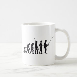 evolution fishing kaffeetasse