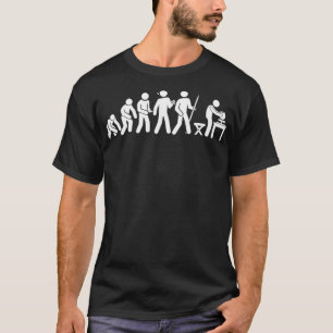 Evolution Funny Pottery T-Shirt