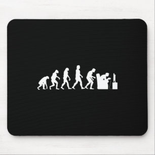 Evolution Funny Retro Video Game Gamer Nerd Gesche Mousepad