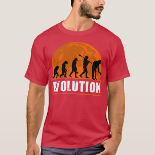 Evolution für menschlichen Bauer Funny Bauer Evolu T-Shirt