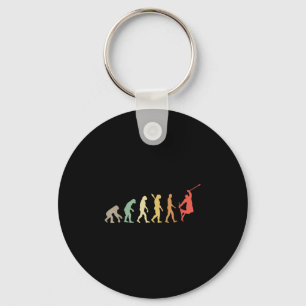 Evolution für Skifahrer - Langlauf-Saison Schlüsselanhänger