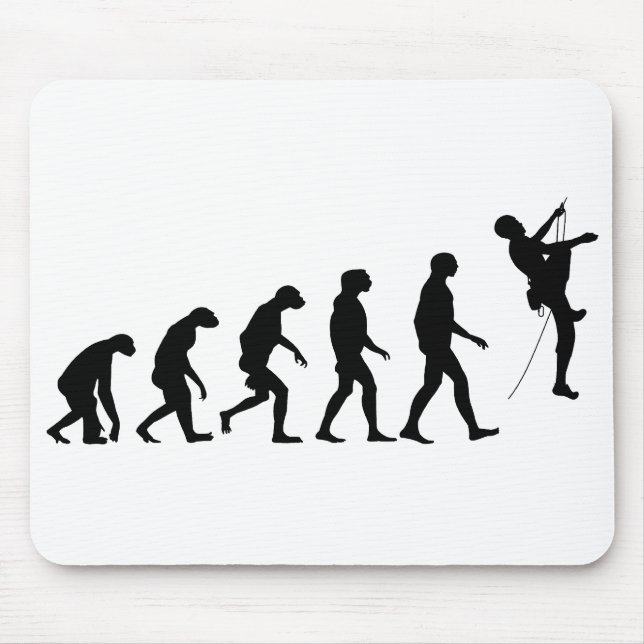 Evolution Gebirgsdes kletterns Mousepad (Vorne)