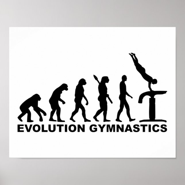 Evolution Gymnastik Poster (Vorne)