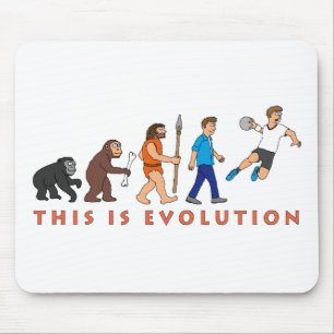 Evolution Handball Comic Style Mousepad