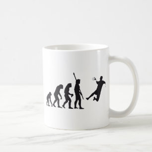 evolution handball kaffeetasse