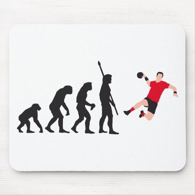 evolution handball mousepad (Vorne)