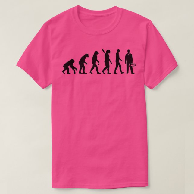 Evolution HandwerkerTShirt T-Shirt (Design vorne)