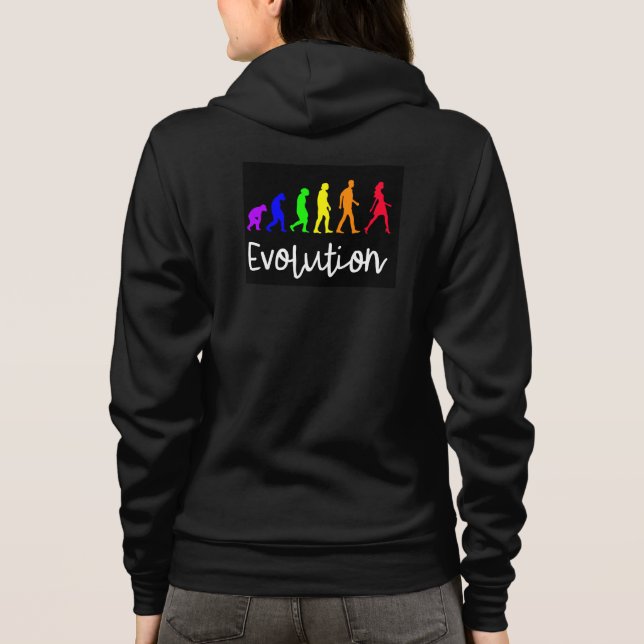 Evolution Hoodie (Rückseite)