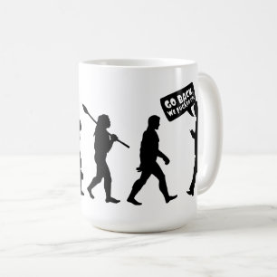 Evolution Ironie-Silhouette Kaffeetasse