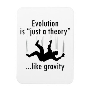 Evolution ist gerade ein Theoriemagnet Magnet