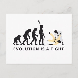 Evolution Judo Postkarte
