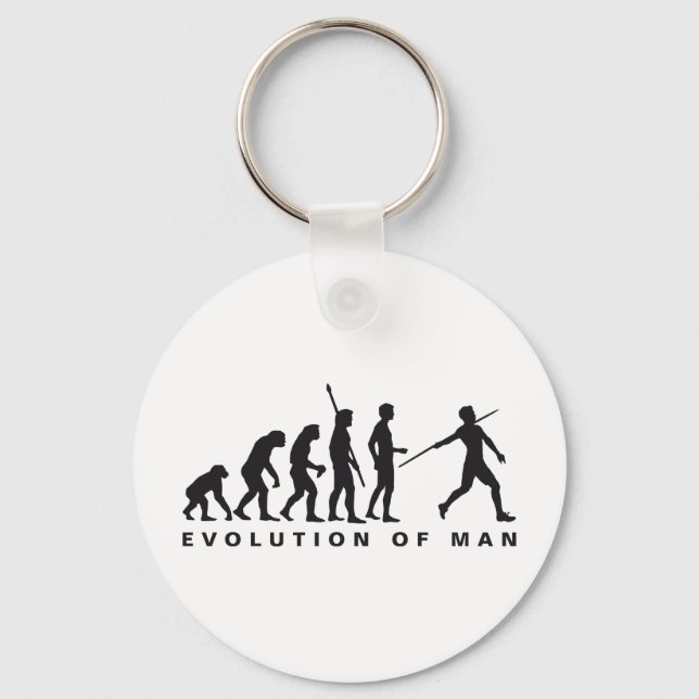 Evolution-Jvelin-Werfer Schlüsselanhänger (Vorderseite)