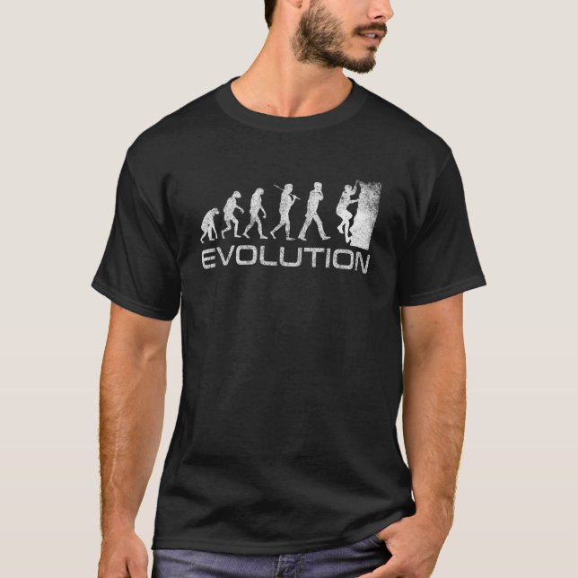 Evolution Klettern T-Shirt (Vorderseite)