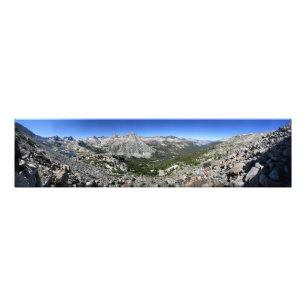 Evolution Lake / Valle aus Darwin Bench - Sierra Fotodruck
