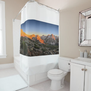 Evolution Lake / Valley Sunset - Sierra Duschvorhang