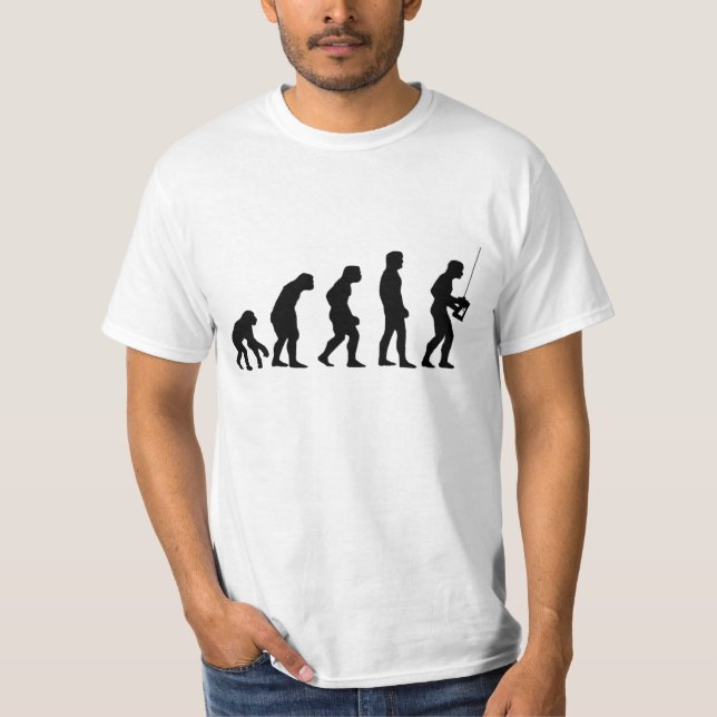 Evolution (Licht) T-Shirt (Vorderseite)