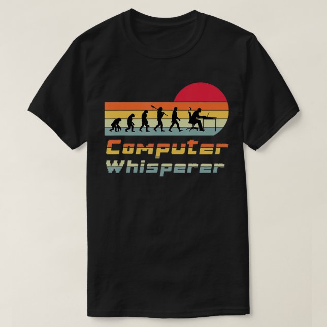Evolution Mens-Programmierer oder T-Shirt (Design vorne)