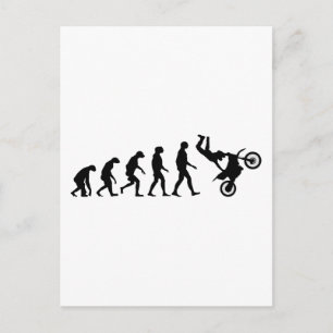 Evolution Motocross Postkarte