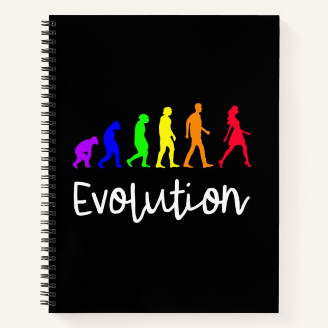 Evolution Notizbuch (Vorderseite)