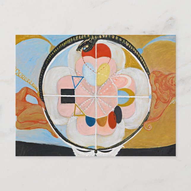 Evolution Nr. 13 von Hilma af Klint Postkarte (Vorderseite)