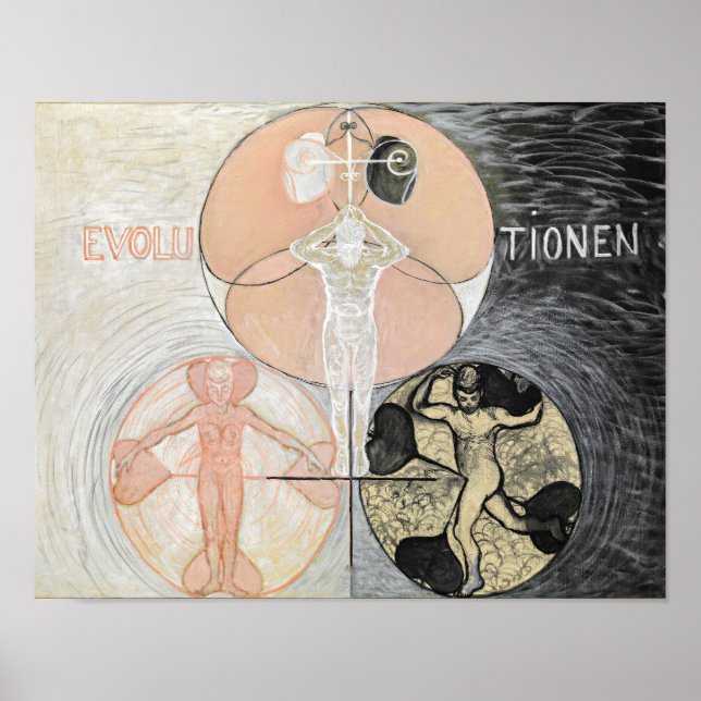 Evolution Nr. 2 | Hilma af Klint |  Poster (Vorne)