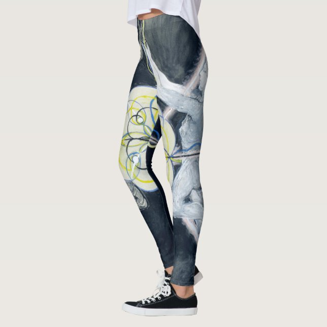 Evolution Nr. 3 von Hilma af Klint Leggings (Links)