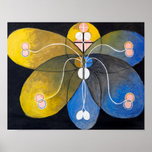 Evolution Nr. 9 Hilma af Klint Poster