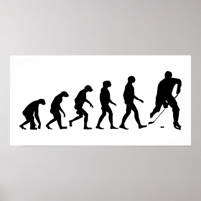 Evolution of Hockey Poster (Vorne)