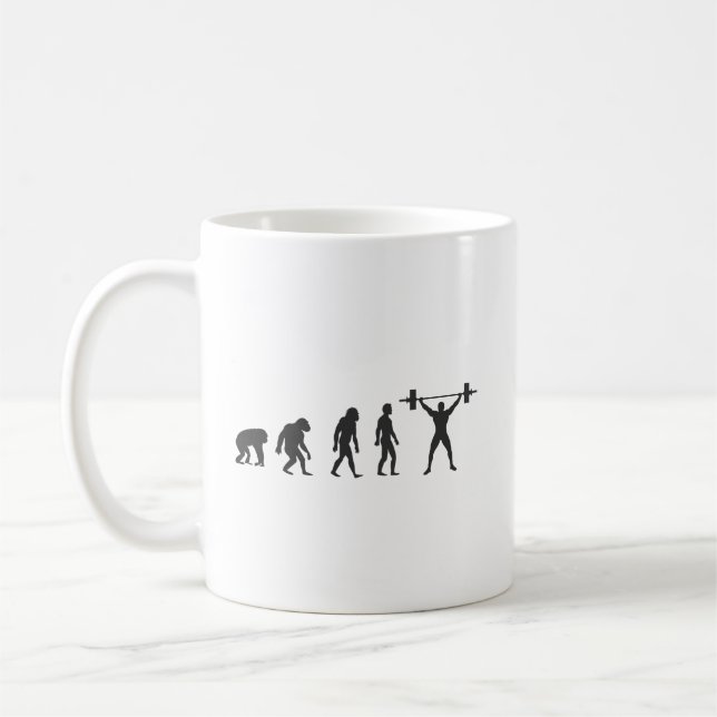 Evolution of Man Kaffeetasse (Links)