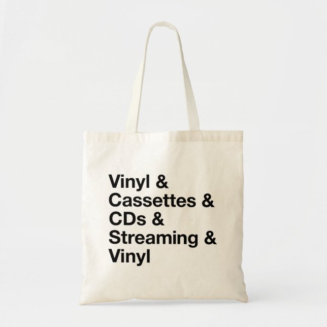 Evolution of Music Tote Bag (Devant)