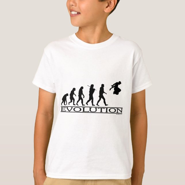 Evolution Parkour T-Shirt (Vorderseite)