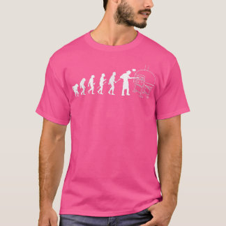Evolution Pizza Lieferung Typ essen Pizza Es T-Shirt