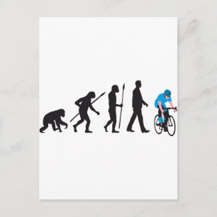 Evolution Postkarte