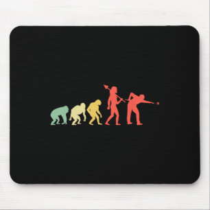 Evolution Rack Pool Billiard Player Billiard Cue Mousepad