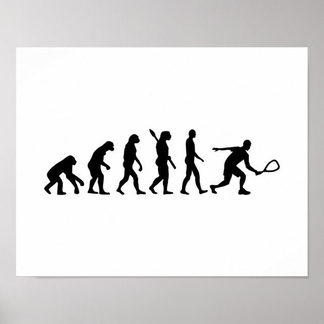 Evolution Racquetball Poster (Vorne)