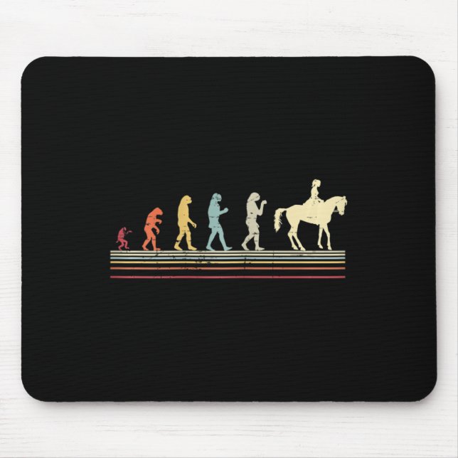 Evolution  Reiten 1 Mousepad (Vorne)