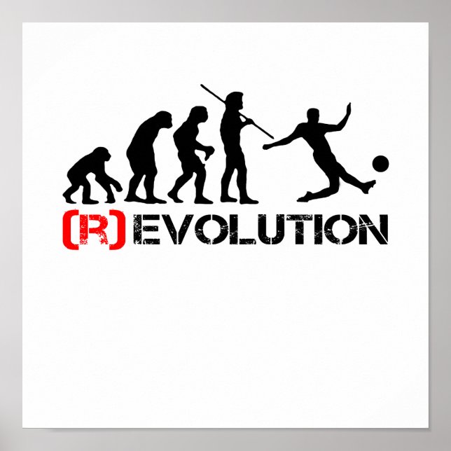Evolution/Revolutionsdiagramm Poster (Vorne)