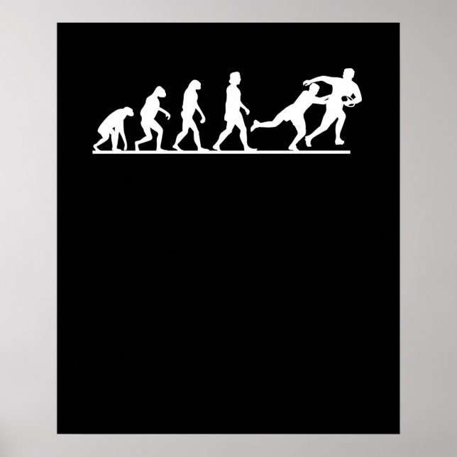 Evolution Rugby Poster (Vorne)