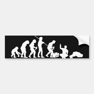 Evolution – Saufen / Party Autoaufkleber